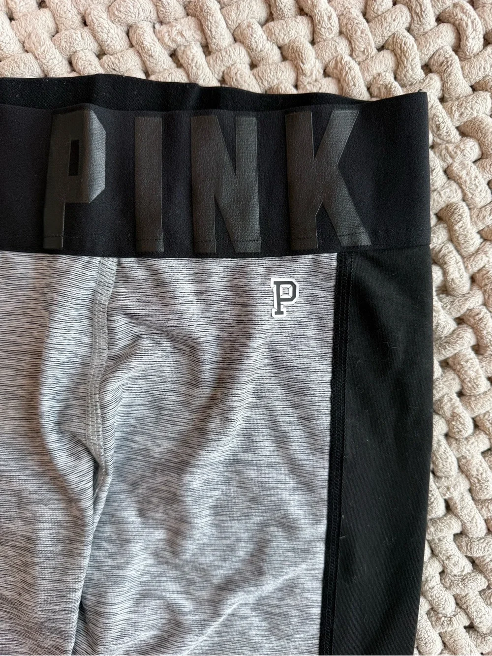 Victorias Secret | PINK Ultimate High Waist Leggings Black/Gray | X-Small